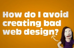 bad web design
